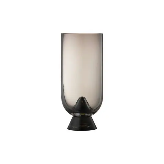 Glacies Vase H18 Schwarz - AYTM Highlight