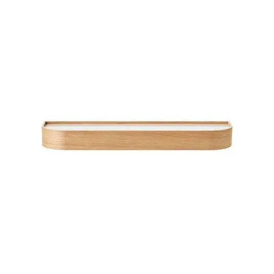 Epoch Wandregal, hellbraun, 79 cm, Holz - Audo Garantierte Lieferung