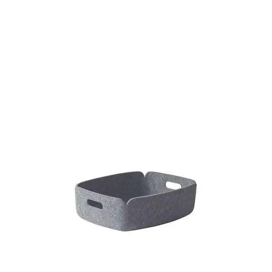Bestpreis Restore Tablett 40x31 Grey Melange - Muuto