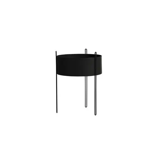 Preisknaller Pidestall Planter Large Black - Woud