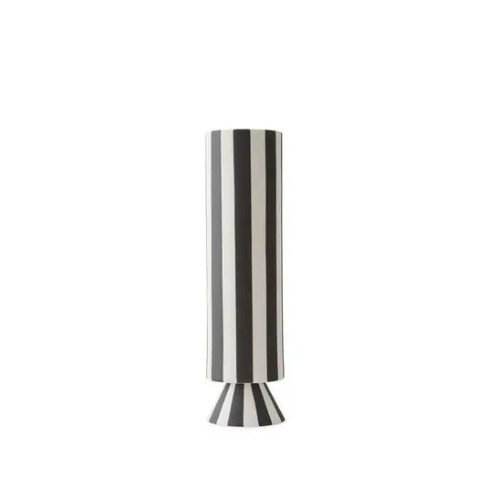 Versand Am Gleichen Tag Toppu Vase High Black/White - OYOY Living Design