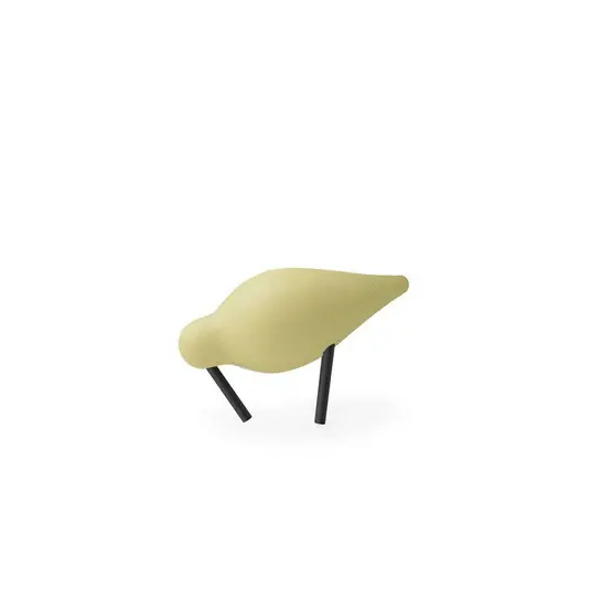 Ausverkauf Shorebird Bildhauerei Small hellgelb - Normann Copenhagen