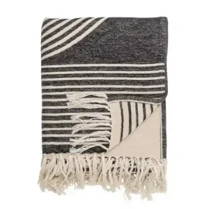 Ausverkauf Anek Plaid Black/Cotton - Bloomingville