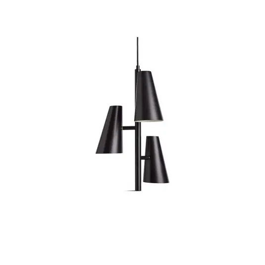 Cono Pendelleuchte 3 Black - Woud Neu Im Sortiment