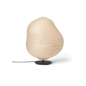 Kurbis Stehleuchte Low Natural/Schwarz - Ferm Living Solange Der Vorrat Reicht