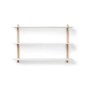 Begrenztes Angebot Nivo Regal A Light Eiche/Weiß - GEJST