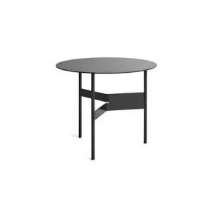 Begrenztes Angebot Shim Beistelltisch/Sofa-Tisch Ø54x44 Schwarz - Hay