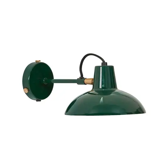 Direkt Vom Hersteller Desk Wandlampe grün, Ausladung 30 cm, Stecker - House Doctor