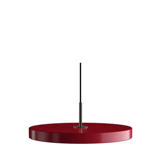 Asteria Plus Pendelleuchte Medium Ruby Red/Black Top - UMAGE Neu