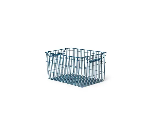 Heißes Angebot Cala Stackable Korb 2er-Set blau - Ferm Living
