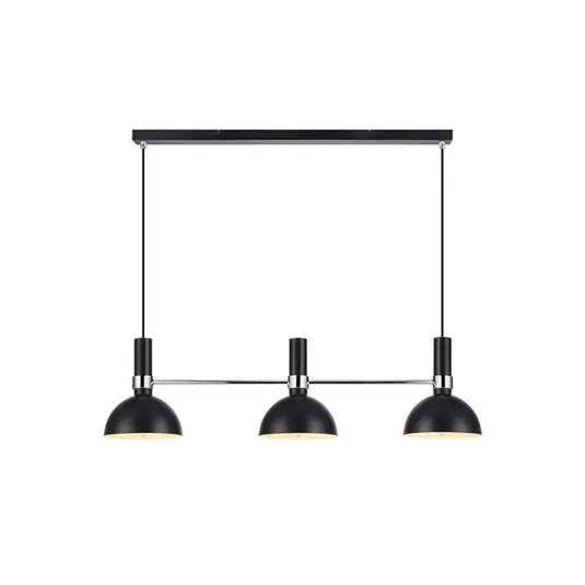 Larry 3 Pendelleuchte Black/Chrome - Markslöjd Schnäppchen