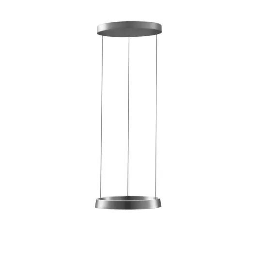 Edge Round Pendelleuchte Ø500 Titanium - LIGHT-POINT Top-Angebot