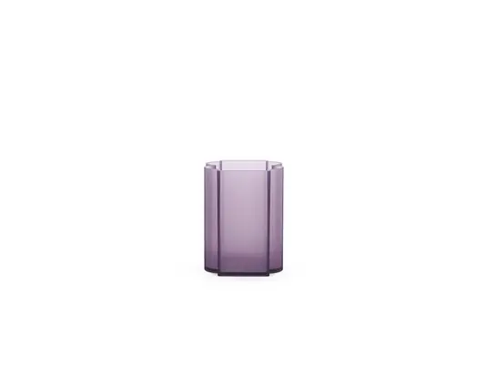 Okra Vase Low Violet - Kartell Mega-Angebot