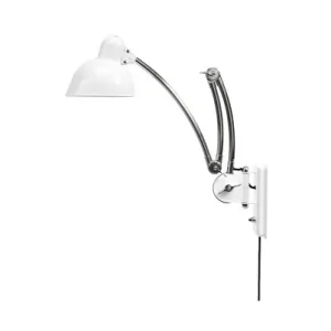 Garantierte Lieferung KAISER idell™ 6559-W Wandleuchte Weiß/Chrom - Fritz Hansen