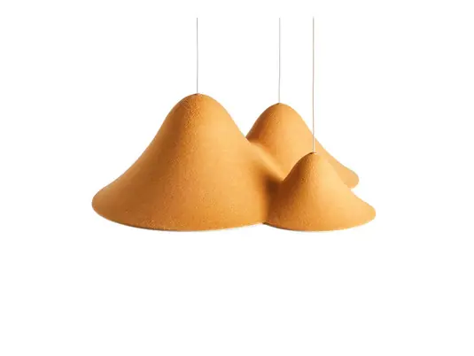 Highlight Panorama Pendelleuchte Small Yellow/Grey - Loom Design