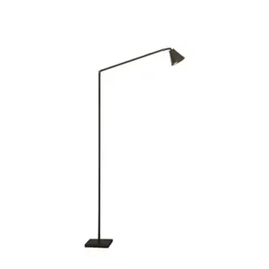 Untitled Reading Cone Stehlampe, schwarz/gold - Nemo Lighting Jetzt Kaufen