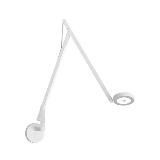 String W2 Wandleuchte, DTW, matt/weiß/silber - Rotaliana Geprüft