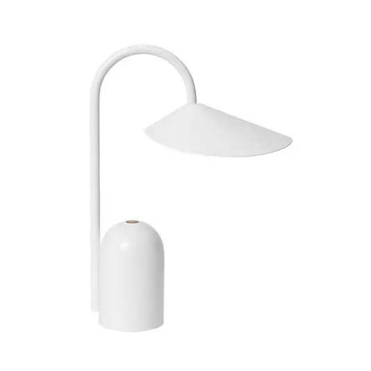 Arum Portable Tischleuchte IP44 White - Ferm Living Wochenendangebot