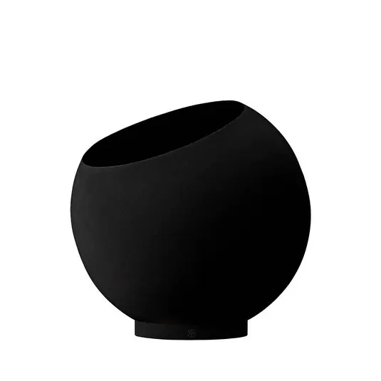 Bestpreis Globe Pflanzentopf Ø37xH32,3 Black - AYTM