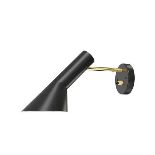 AJ Wandleuchte HW w/Switch Brass/Black - Louis Poulsen Knallerangebot