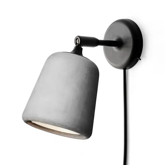 Abverkauf Material Wandleuchte Light Grey Concrete - New Works