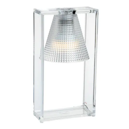 Finale Aktion Light Air Tischleuchte Sculped Kristall - Kartell