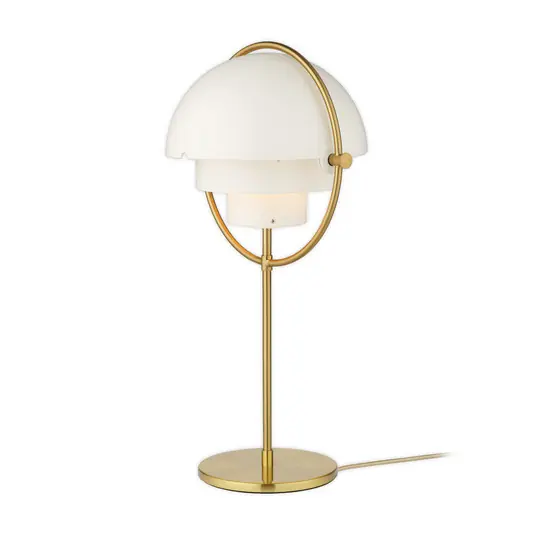 Multi-Lite Tischleuchte Brass/White - GUBI Neu