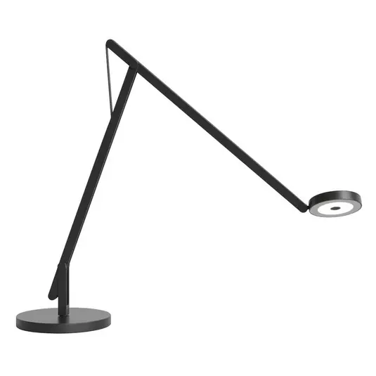 Billig String T1 Tischleuchte DTW Matt Black/Black - Rotaliana