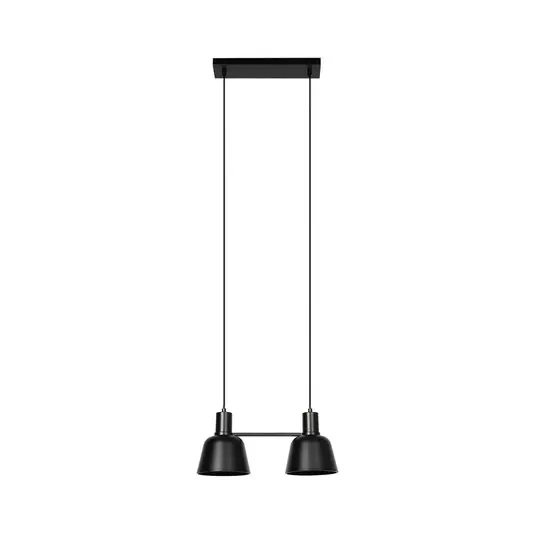 Servan 2 Pendelleuchte Black - Lucande Preisknaller
