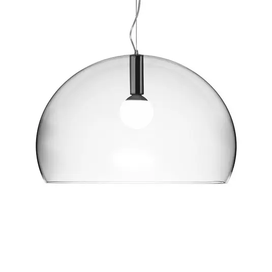Big FL/Y Pendelleuchte Kristall - Kartell Aktuell