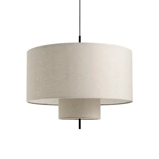 Mega-Angebot Margin Pendelleuchte Beige Canvas Ø50 - New Works