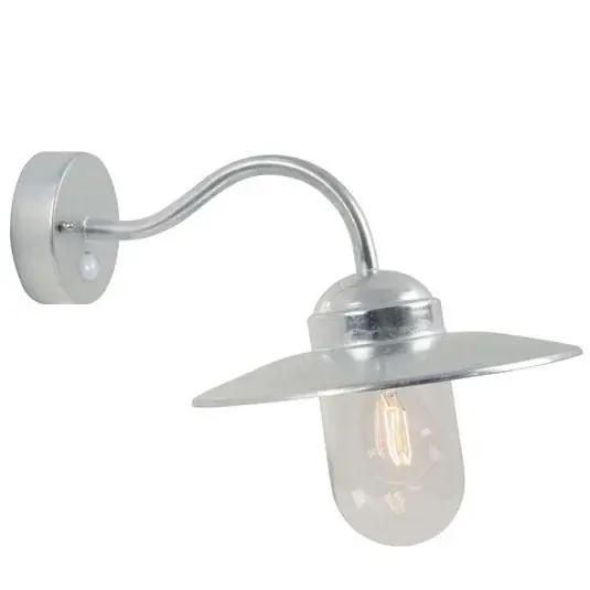 Begrenztes Angebot Luxembourg Wandleuchte w/Sensor Galvanised - Nordlux