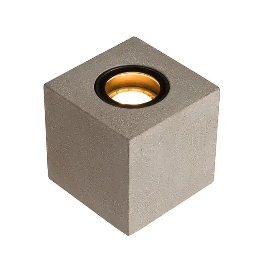 Concreto Square Außen Stehleuchte Grey - SLV Echt
