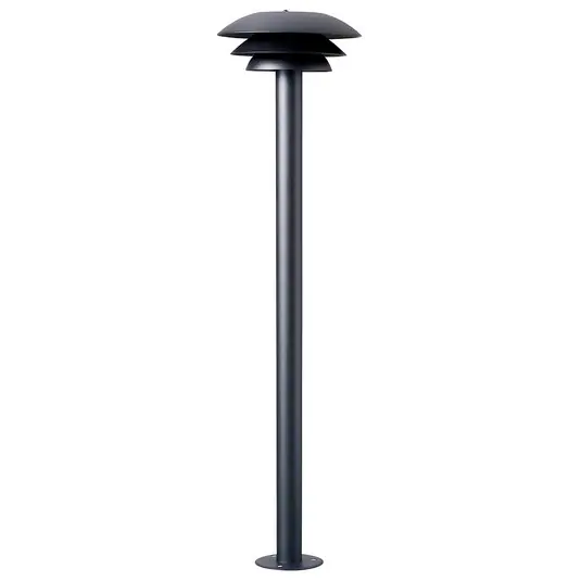 Direktkauf DL20 Außen Gartenleuchte, Ø 20 cm, schwarz matt - Dyberg Larsen