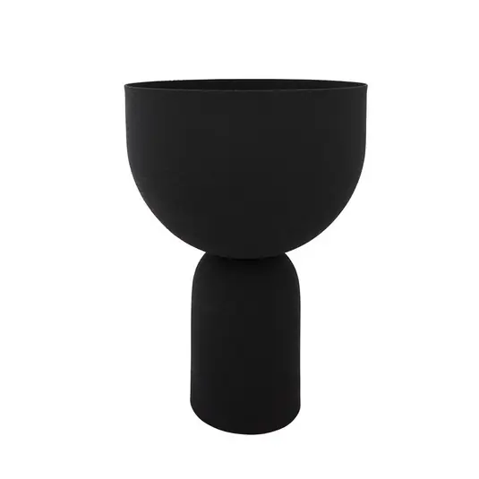 Bestpreis Torus Pflanzentopf Ø22 Schwarz/Schwarz - AYTM