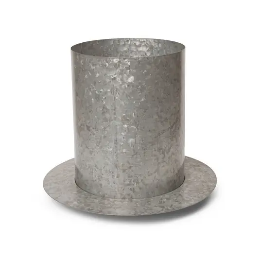 Auran Blumentopf, grau, Höhe 38,7 cm, Eisen - ferm LIVING Rabatt