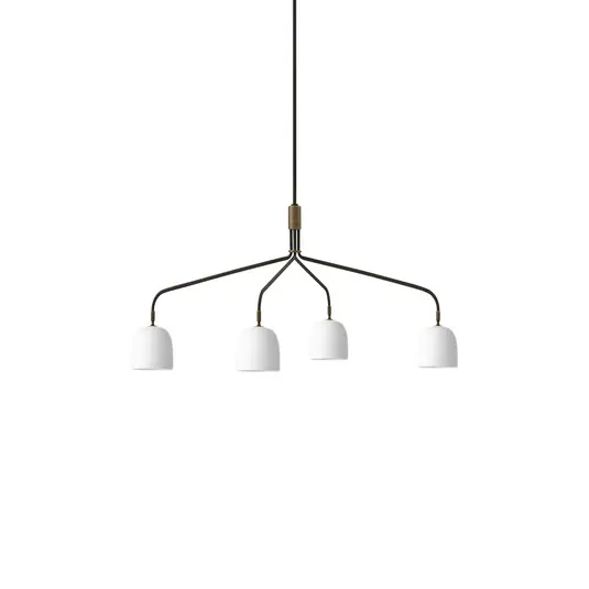 Billig Howard 4 Kronleuchter Long Bone China - GUBI