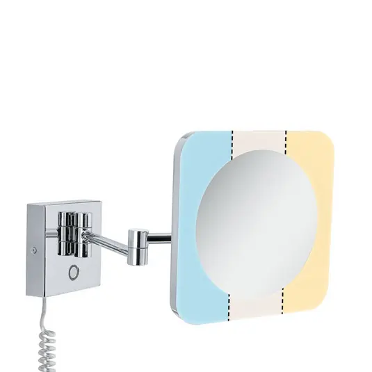 Neue Kollektion Jora LED-Kosmetikspiegel, IP44, Schalter, silber - Paulmann