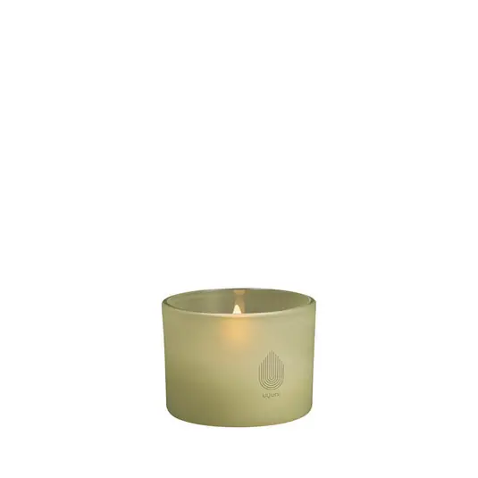 Glas Hell 8,2x6 cm Light Green Leaf - Uyuni Lighting Expressversand
