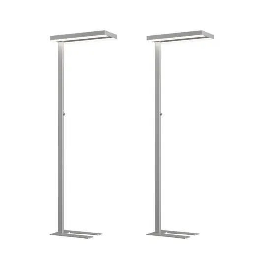 Must-Have Logan Basic LED-Stehlampe silber 2er-Set 6000 lm - Arcchio