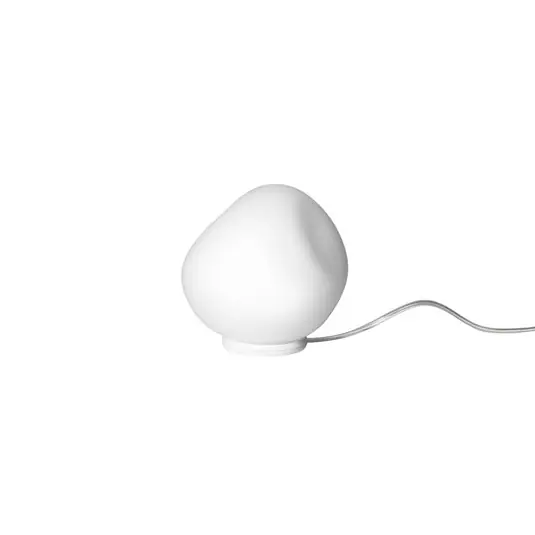 Hoba Piccola Tischlampe, Ø 13 cm, ein/aus, Glas - Foscarini Günstig