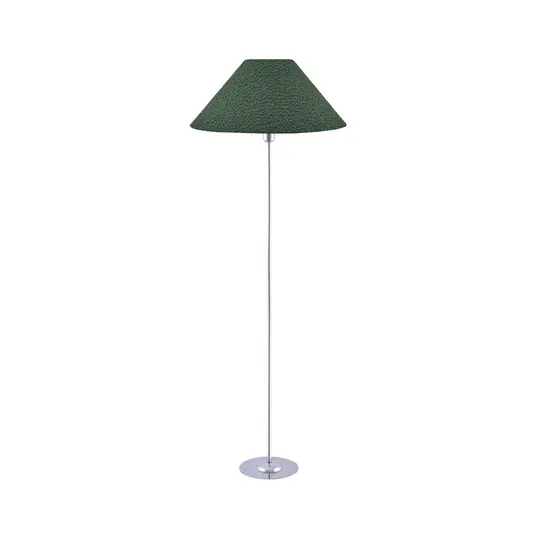 Begrenztes Angebot Iris Stehleuchte grün/chrom Textil Ø 45 cm - Globen Lighting