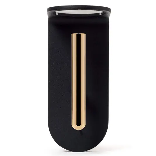 2Nights W2 LED-Wandleuchte, schwarz-gold - Stilnovo Must-Have