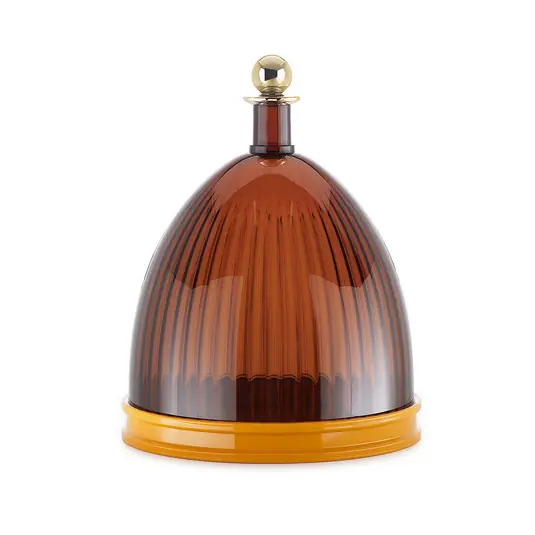 Preisknaller La Coupole Dekoschale, braun, Höhe 30,5 cm - Kartell
