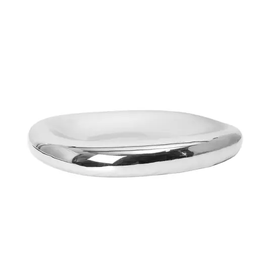 Bellure Servierschale, silber galvanisiert - ferm LIVING Preisknaller