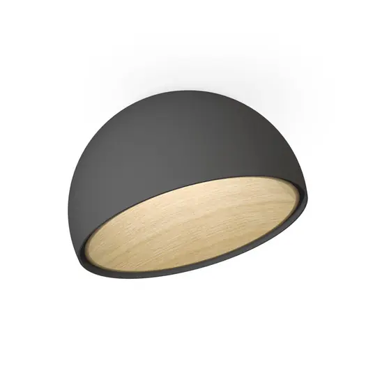 Duo 4876 schräge LED-Deckenleuchte, grafit - Vibia Echt