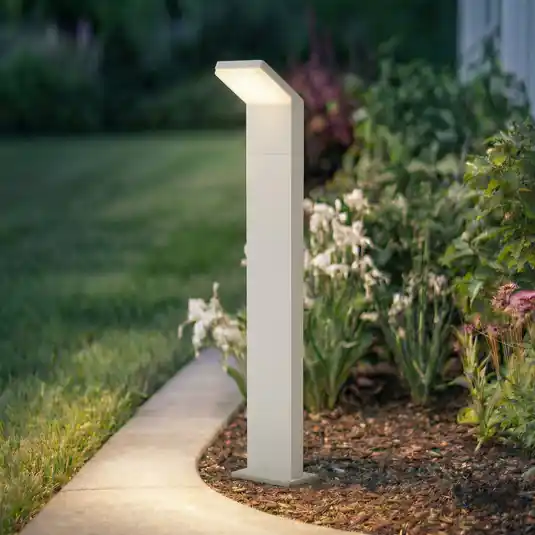 Yolena LED-Wegeleuchte, weiß, 100 cm, IP65 - Arcchio Rabatt