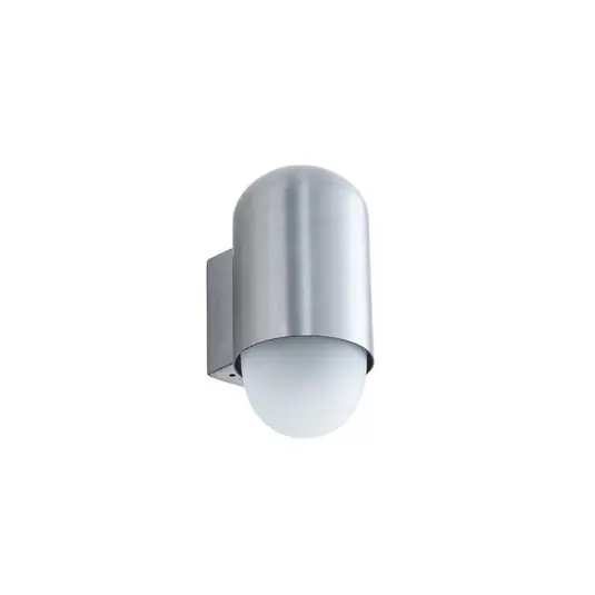 Must-Have Pilva Außenwandleuchte, IP44, E27, Metall, aluminium - Lindby