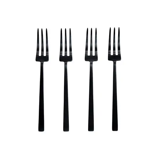 Mega-Angebot Kogei Dessertgabel, 4er-Set, schwarz, 16cm - 101 Copenhagen