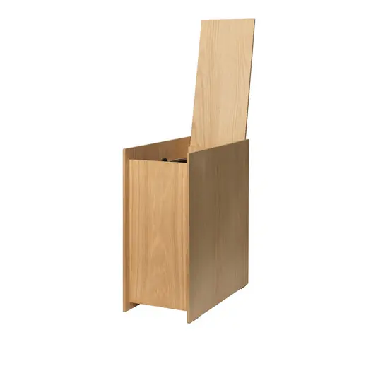 Top-Seller Sama Papierkorb, Höhe 51 cm, Eichenholz - ferm LIVING